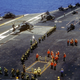 Illustration for article titled The Time When Two Super Carriers Became Floating Army Helicopter Bases
